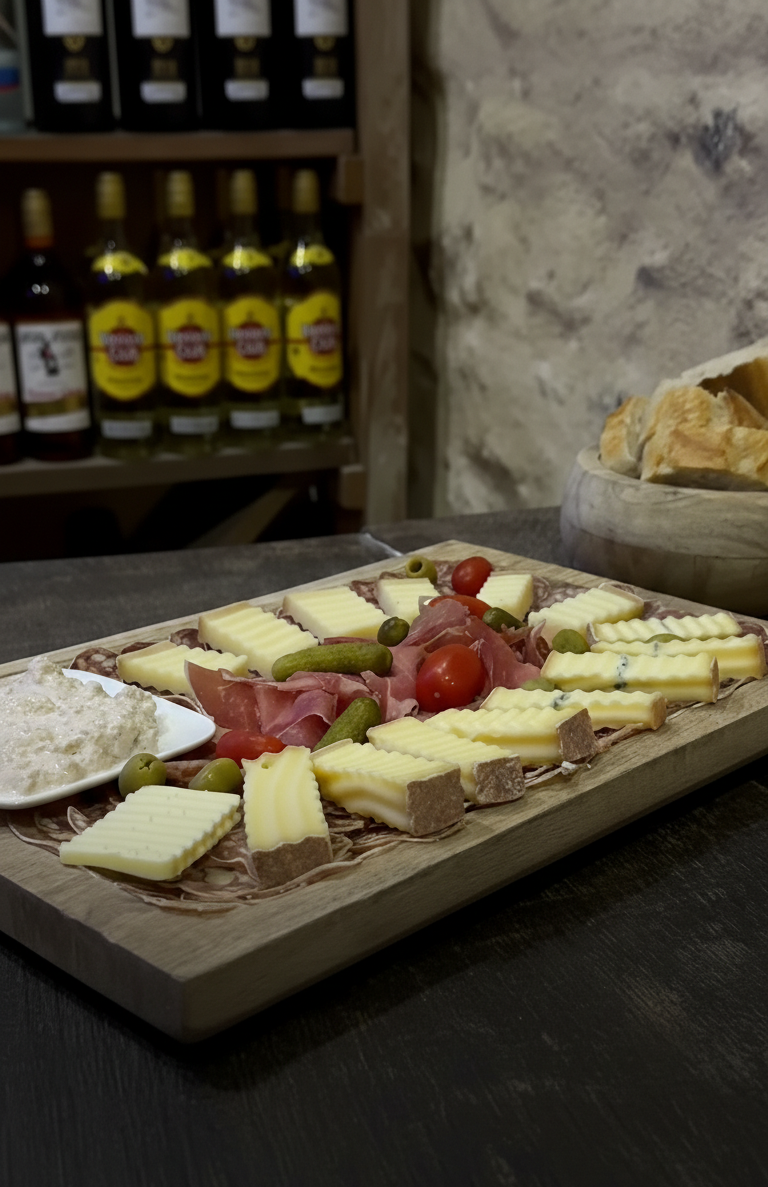Bistrot Eure et Loir planche charcuterie